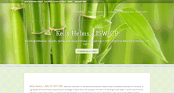 Desktop Screenshot of kellyhelmstherapy.com